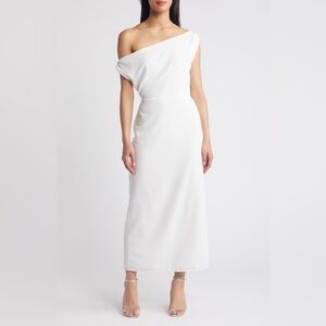 Sam Edelman NWT Off the Shoulder Midi Sheath Dress